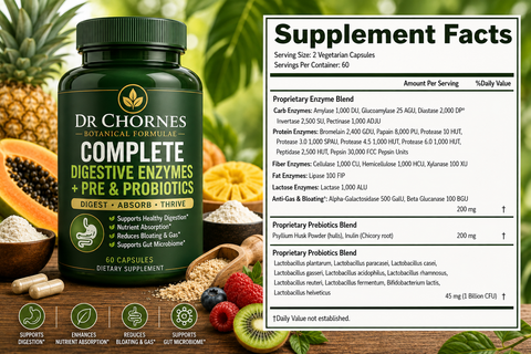 Digestive Enzymes + Pre & Probiotics